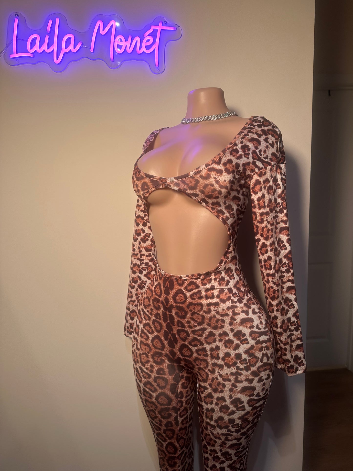 Leopard Jumpsuit