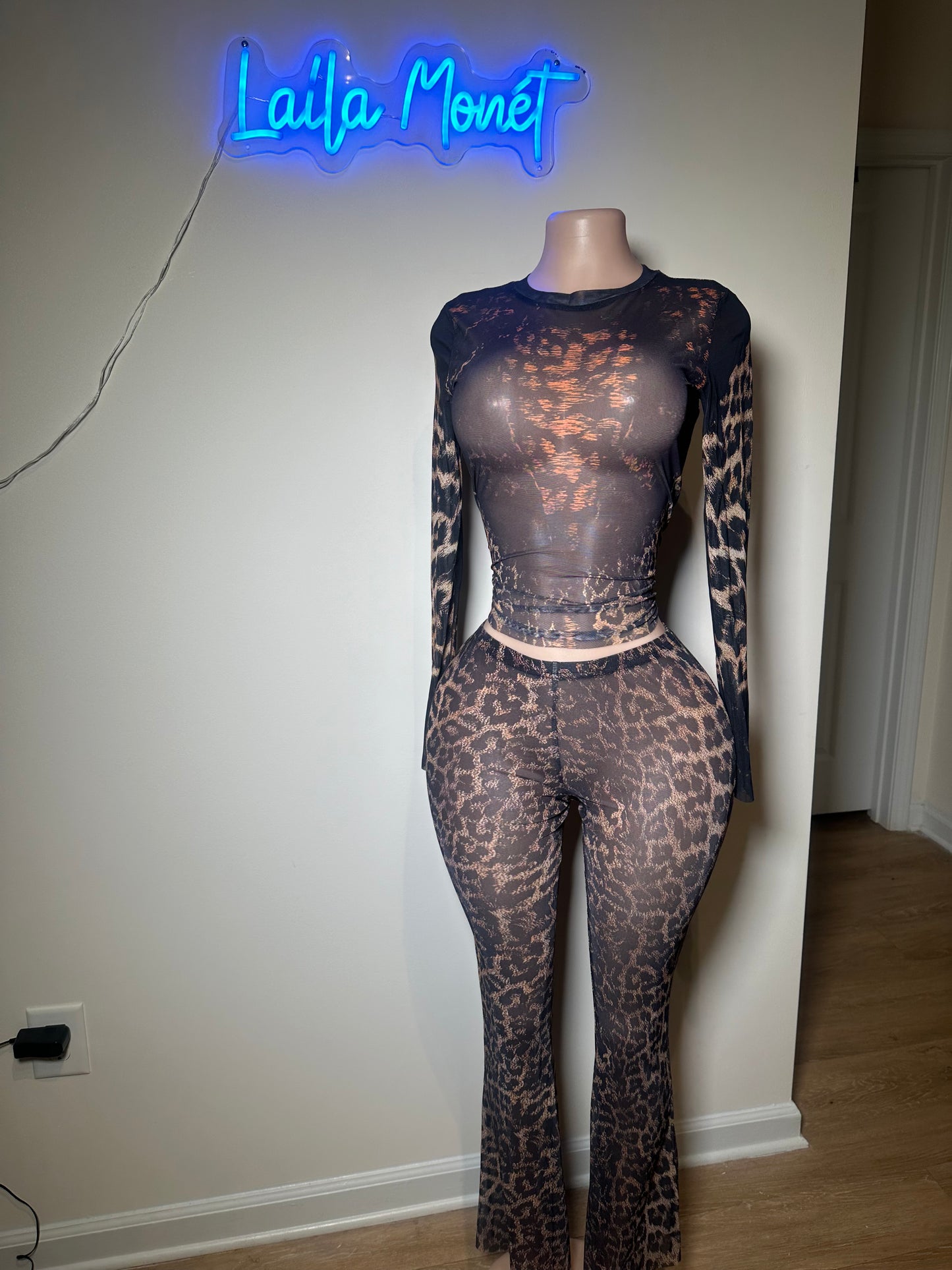 Leopard Print 2pc Set